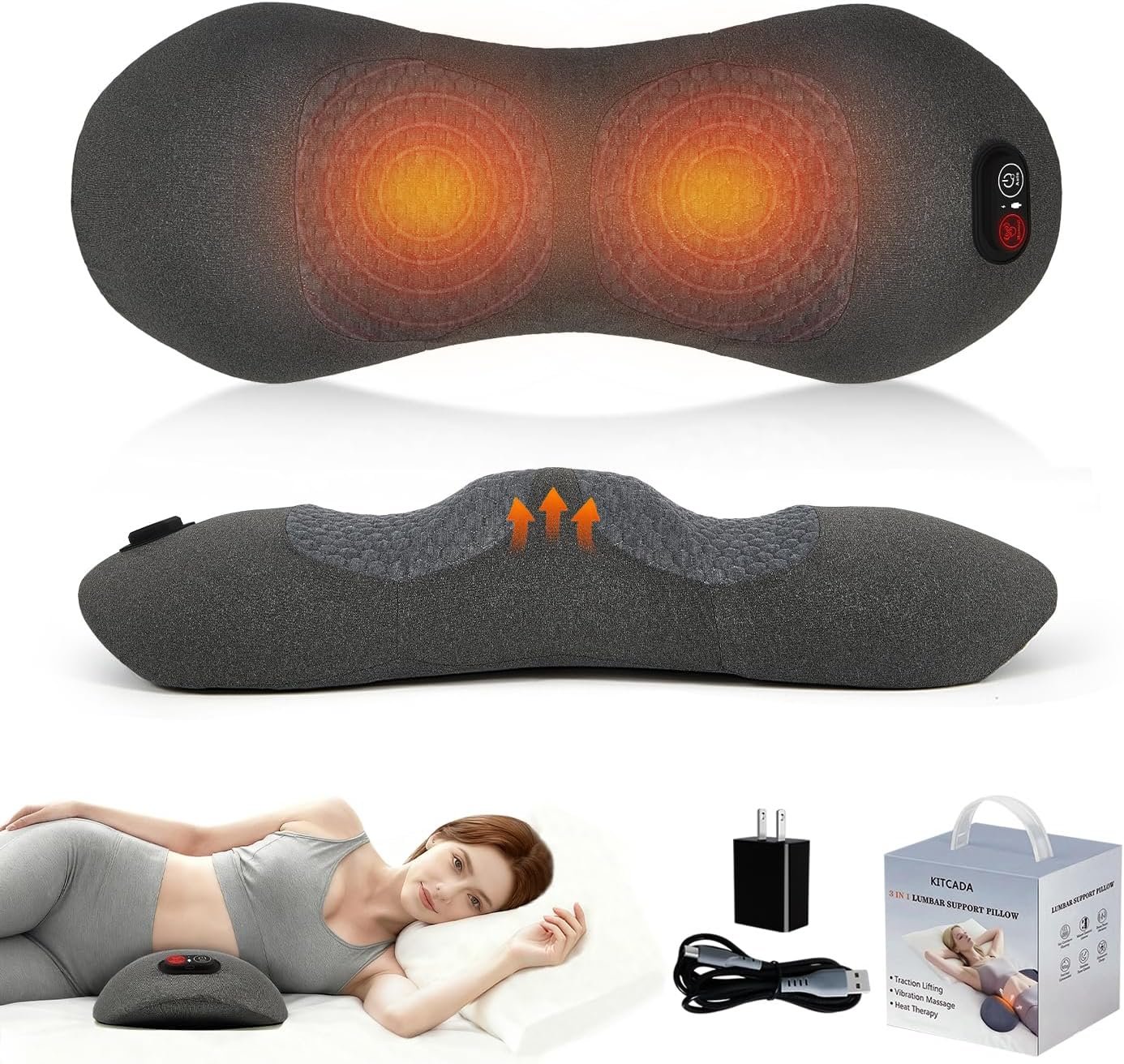 Upgraded Cordless Triple Fusion Back Massager with Heat: A Practical Guide to At-Home Back Comfort